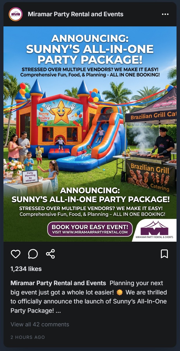 Miramar Party Rental